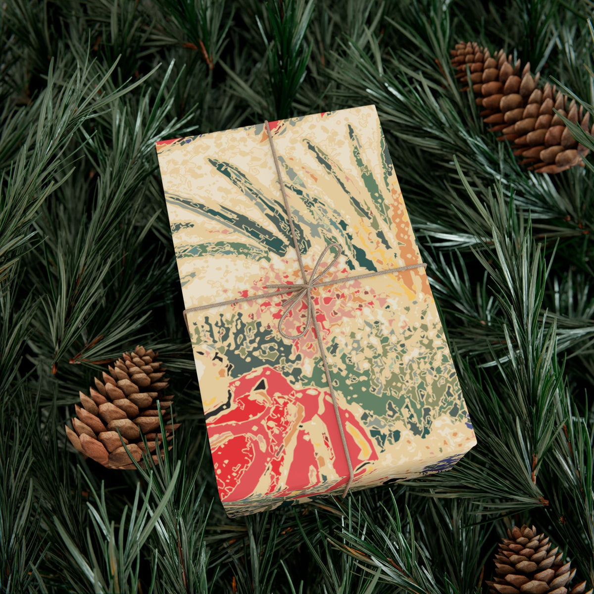 Nautical Crab Wrapping Paper Roll